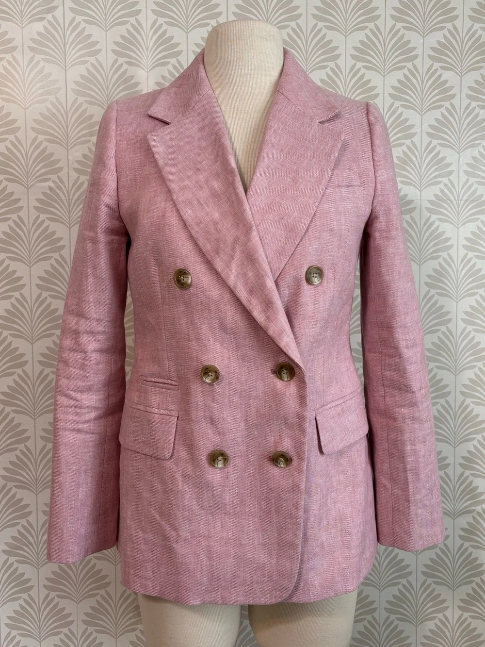 J. Crew Bristol Blazer In Stretch Linen Blend